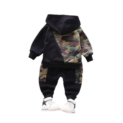 Boy Loose Children's Clothing T-shirt Long Sleeve Sweater