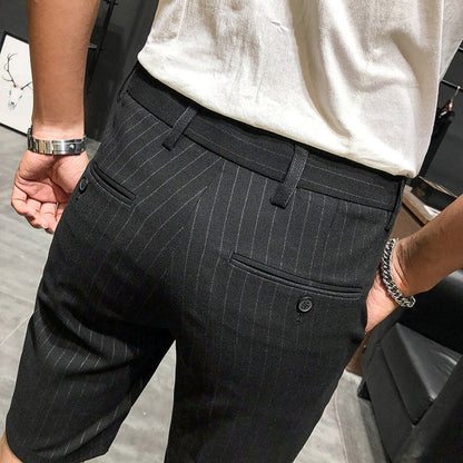 Suit shorts men's loose pants