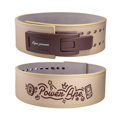 Cartoon Full Leather Fitness Belt
