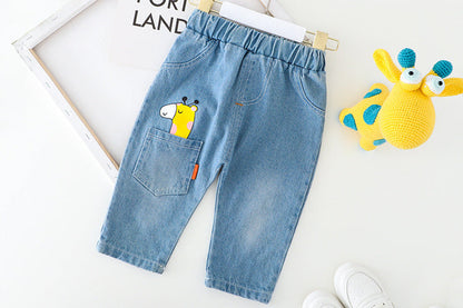 Two-piece Check cCotton Shirt For Kids