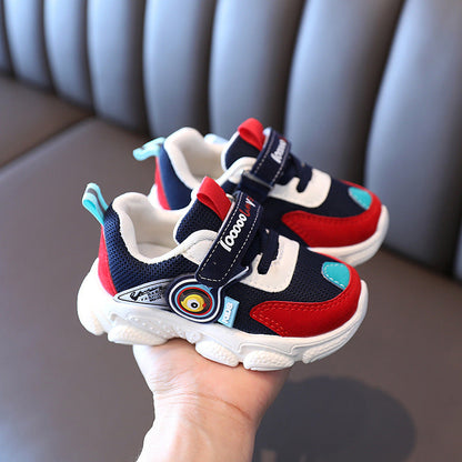 Baby Toddler Shoes Non-Slip Soft Sole Casual Boys And Girls Sports Shoes