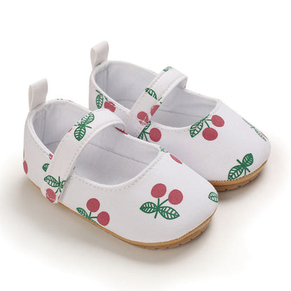 Baby Toddler Shoes Soft Rubber Sole Indoor Soft Sole Princess Shoes