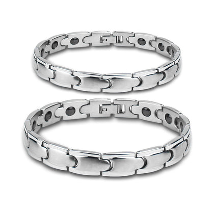 Magnet Bracelet Korean Fashion Titanium Steel Couple Bracelet