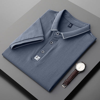 Men's Shirt Collar Summer Polo Shirt Short Sleeve Collar T-Shirt