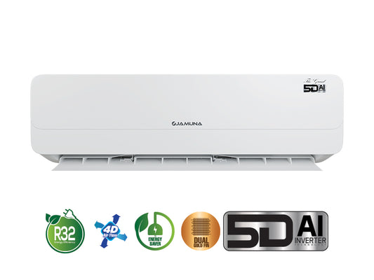 Jamuna Air Conditioner JEC-18IN Grand White [5D Al Inverter,4D Air Flow]