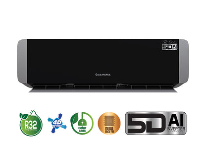 Jamuna Air Conditioner JEC-18IN Deluxe Gray [5D AI Inverter,4D Air Flow]