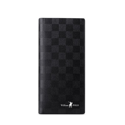 Men's Emperor Paul Long Leather Wallet  Gift Box Packaging