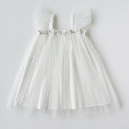 Flounced Sieve Tube Top Main Dress Puffy Birthday