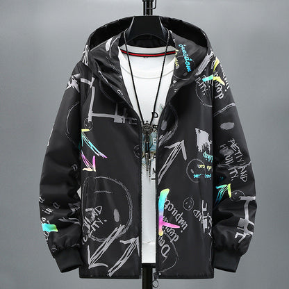Trendy Colorful Handsome Student Fashion Brand Jacket
