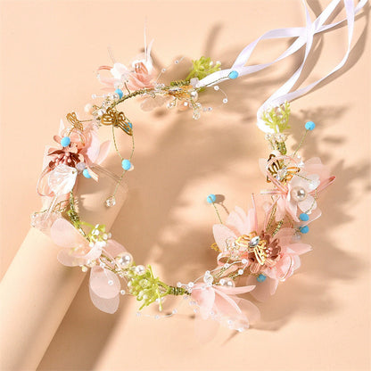 Children's Super Fairy Garland Princess Head As Accessories