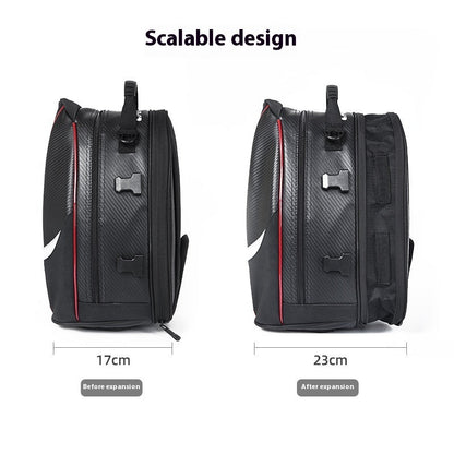 Multifunctional Motorcycle Hard Shell Rear Seat Shoulder Messenger Bag