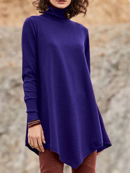 Irregular Hem Of New Plus Size Women's Clothing