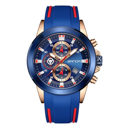 Fashion Calendar Men's Business Quartz Watch