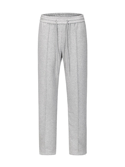 American Hip-hop Style Zipper Slit Straight Loose Drawstring Pant
