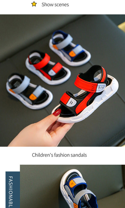 Boys Soft Soles Baby Beach Shoes For Students Leisure