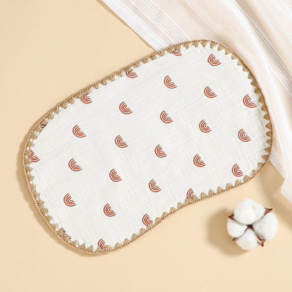 Newborn Baby 10-layer Cotton Cloth Flat Pillow