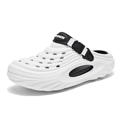 Men's Simple And Stylish Casual Platform Slippers