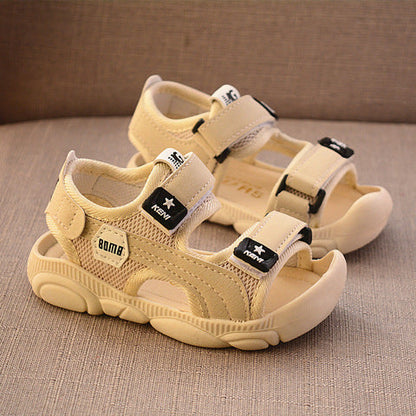 Summer Children Shoes Boys Soft Soles Beach Shoes Male Baby Anti-kick Children's Sandals