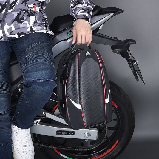 Multifunctional Motorcycle Hard Shell Rear Seat Shoulder Messenger Bag