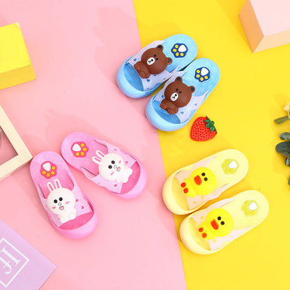 PVC massage slippers