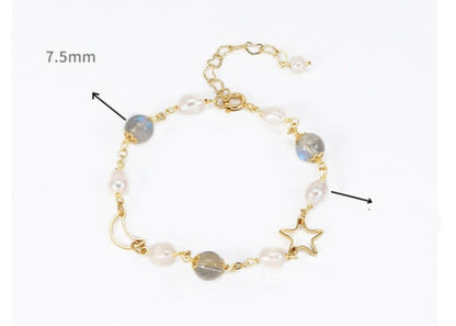 Women's Natural Crystal Bracelet