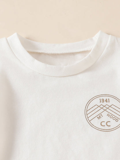 Summer Boys' And Kids' Popular Short Top Plaid Shorts Two-piece Set