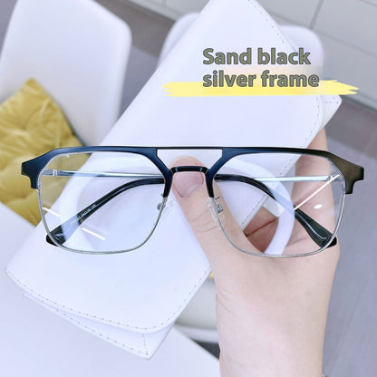 Anti-blue Light Glasses Double Beam Frame