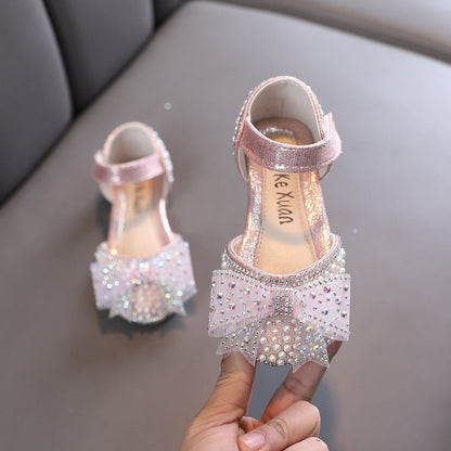 Korean Style Girl Princess Casual Performance Leather Shoes