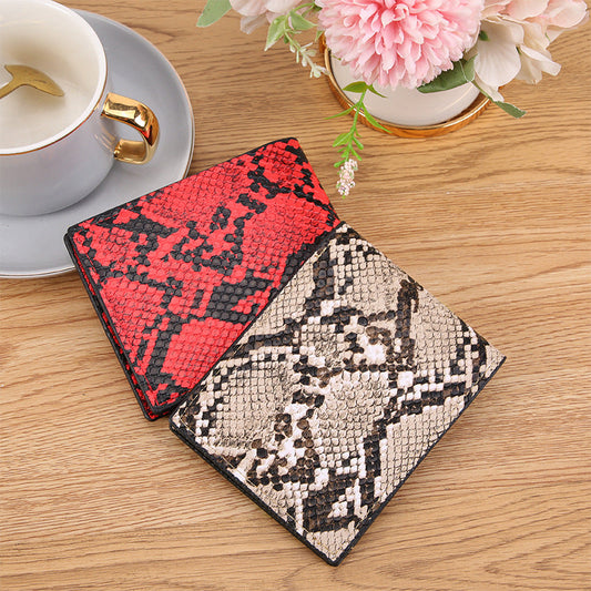 Fashion Retro Creative Printing Men's Short Wallet