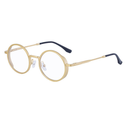 New Fashion Round Frame Sunglasses Men