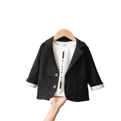 Boy's Suit Two Pieces Children Clothes Spring And Autumn