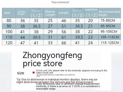 Boys' Spring And Autumn Clothing Long-sleeve Suit Three-piece Set