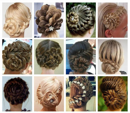 শিশুদের, মেয়েদের , প্রাপ্তবয়স্কদের জন্য অটোমেটিক ব্রেইডিং মেশিন