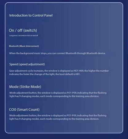 Fitness Trainer Boxing Game Training Machine USB Charging Wall Target for Boxing Sports Fitness Agility Reaction