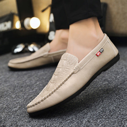 New Slip-on Casual Pattern Gommino Men