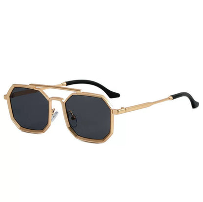 European And American Saibo Future Punk Double Beam Sunglasses
