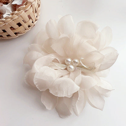 Pearl Flower Children's Side Clip Hair Accessories