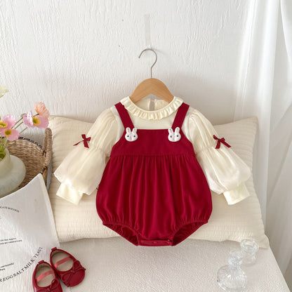 Clothes For Babies Spring And Autumn Clothing Baby Girl Princess Jumpsuit