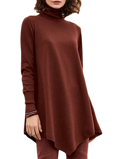 Irregular Hem Of New Plus Size Women's Clothing