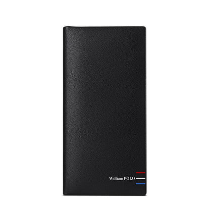 Men's Emperor Paul Long Leather Wallet  Gift Box Packaging