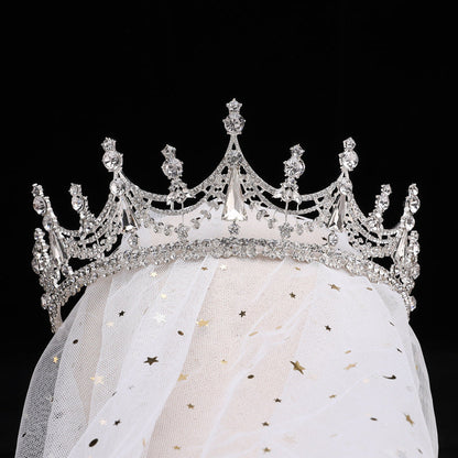 Crown Hair Accessory Rhinestone Headband Hair Accessories