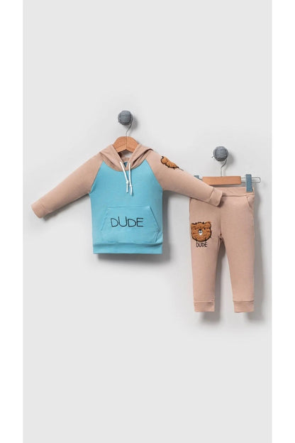 Baby Hoodie and Full Pant Set