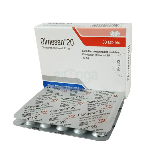 Olmesan 20 Tablet - (20mg)