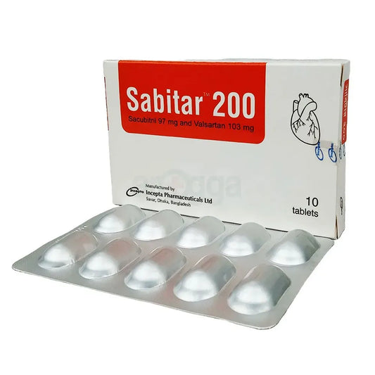 Sabitar 200 Tablet - (97mg+103mg)