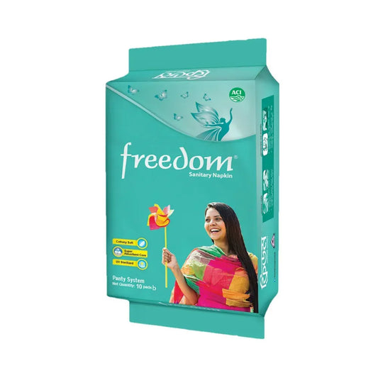 A5 Freedom Panty System Sanitary Napkin 10 pads