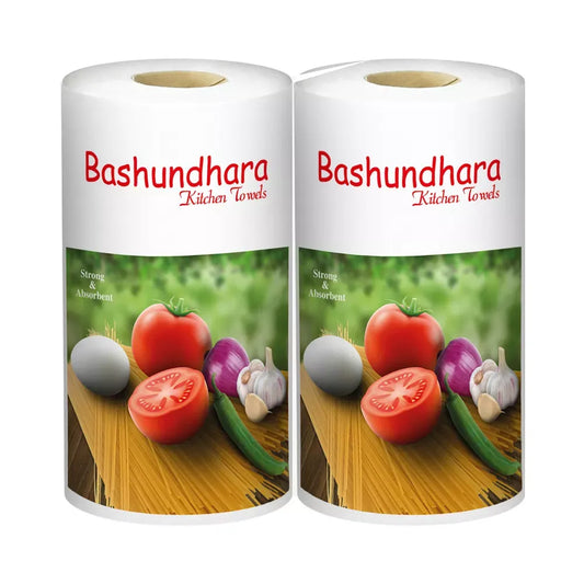 Bashundhara Kitchen Towel Rolls 2 pcs