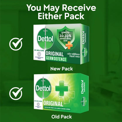 Dettol Soap Bathing Bar Original Germ Defence