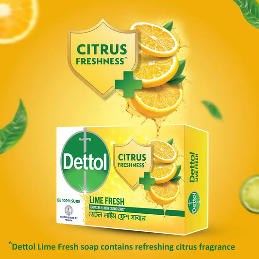 Dettol Soap Fresh Bathing Bar Soap With Odour Protection