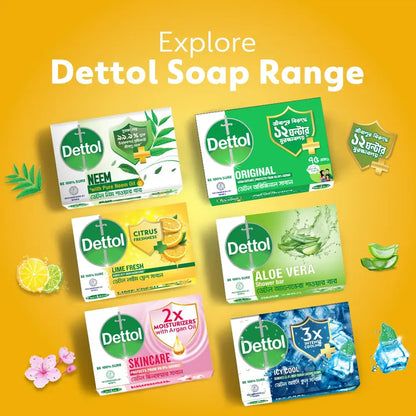 Dettol Soap Fresh Bathing Bar Soap With Odour Protection
