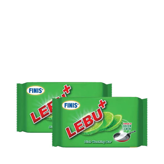 Finish Lebu+ Dish Washing Bar 300 gm Combo. 2 pcs